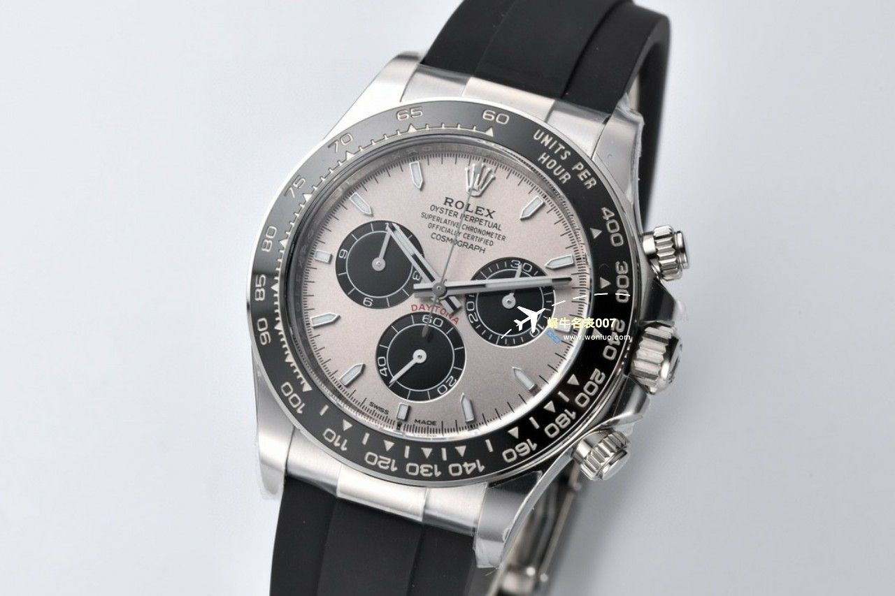 clean Factory c Factory 超A高仿复刻手表 Rolex  Cosmograph Daytona  Ditongna 新款4131 Movement 熊猫迪水泥灰m126500LN-0001，m126519ln-0006 wrist watch  / R810