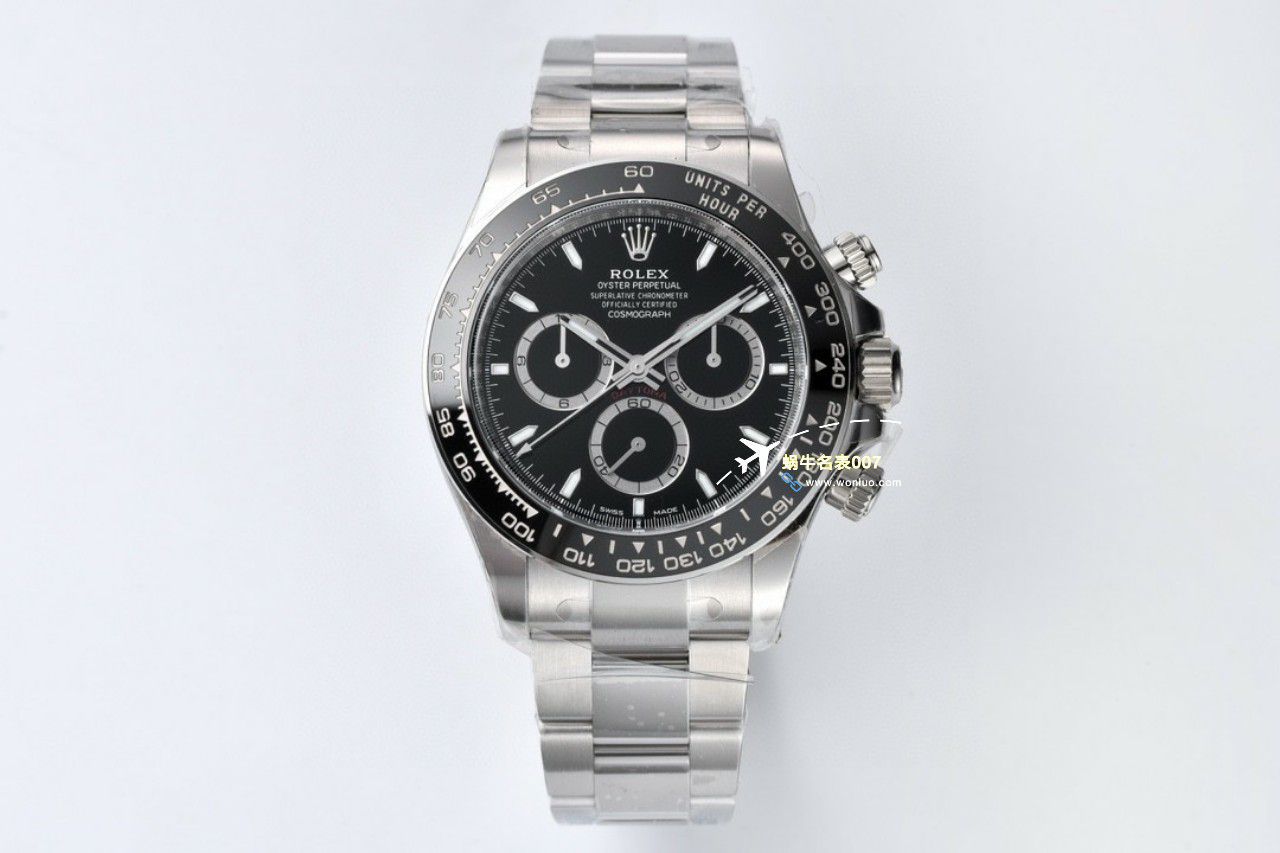 clean Factory c Factory 超A高仿复刻手表 Rolex  Cosmograph Daytona  Ditongna 新款4131 Movement 熊猫迪水泥灰m126500LN-0001，m126519ln-0006 wrist watch  / R810