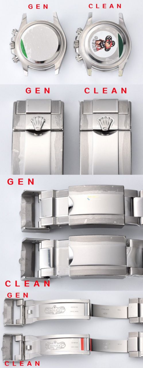 clean Factory c Factory 超A高仿复刻手表 Rolex  Cosmograph Daytona  Ditongna 新款4131 Movement 熊猫迪水泥灰m126500LN-0001，m126519ln-0006 wrist watch  / R810