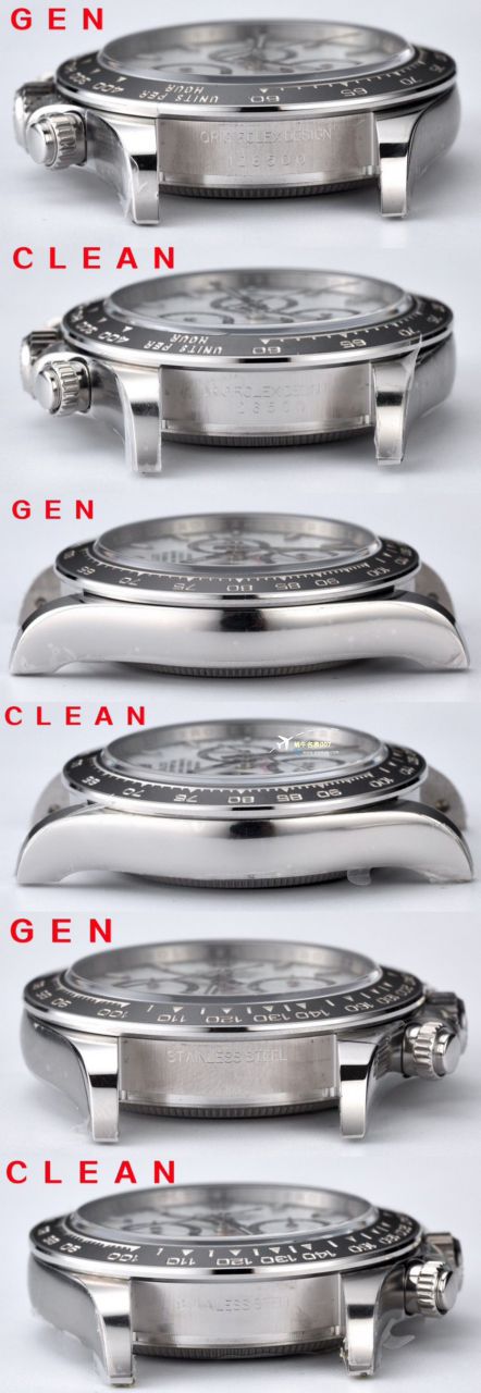 clean Factory c Factory 超A高仿复刻手表 Rolex  Cosmograph Daytona  Ditongna 新款4131 Movement 熊猫迪水泥灰m126500LN-0001，m126519ln-0006 wrist watch  / R810