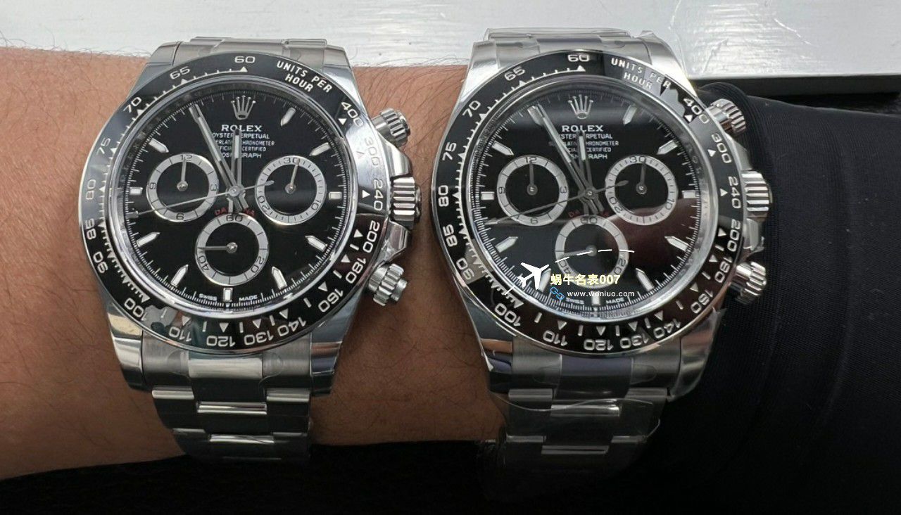 clean Factory c Factory 超A高仿复刻手表 Rolex  Cosmograph Daytona  Ditongna 新款4131 Movement 熊猫迪水泥灰m126500LN-0001，m126519ln-0006 wrist watch  / R810