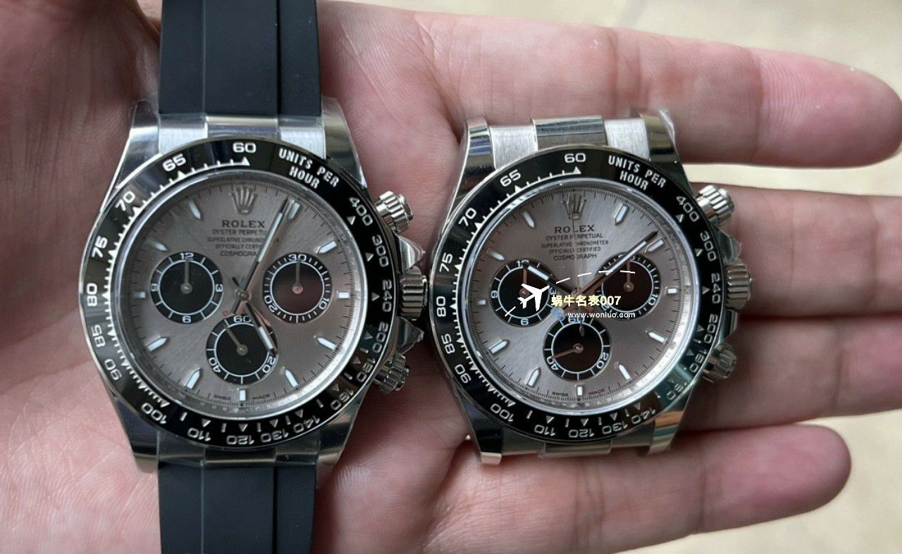 clean Factory c Factory 超A高仿复刻手表 Rolex  Cosmograph Daytona  Ditongna 新款4131 Movement 熊猫迪水泥灰m126500LN-0001，m126519ln-0006 wrist watch  / R810