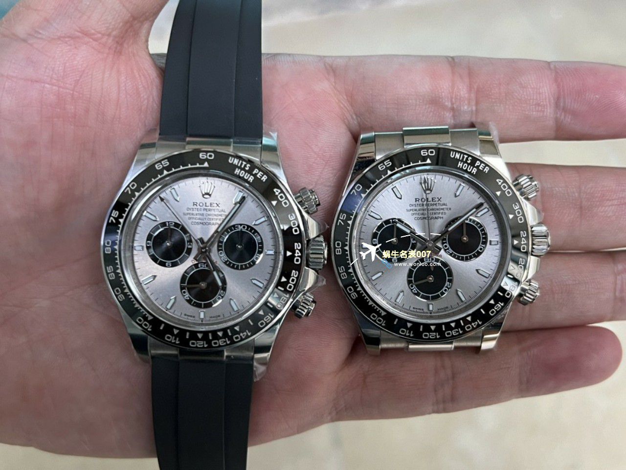 clean Factory c Factory 超A高仿复刻手表 Rolex  Cosmograph Daytona  Ditongna 新款4131 Movement 熊猫迪水泥灰m126500LN-0001，m126519ln-0006 wrist watch  / R810