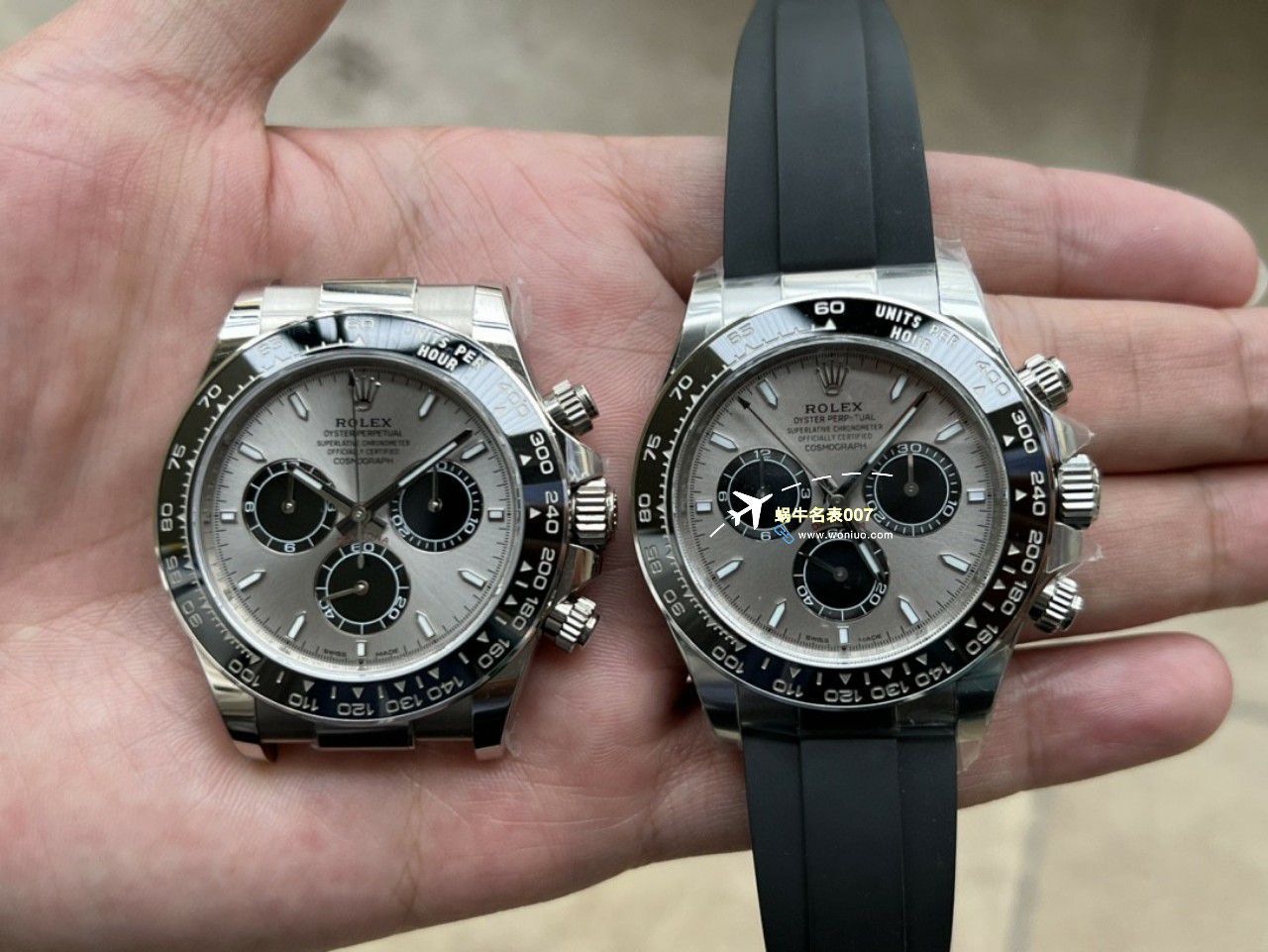 clean Factory c Factory 超A高仿复刻手表 Rolex  Cosmograph Daytona  Ditongna 新款4131 Movement 熊猫迪水泥灰m126500LN-0001，m126519ln-0006 wrist watch  / R810