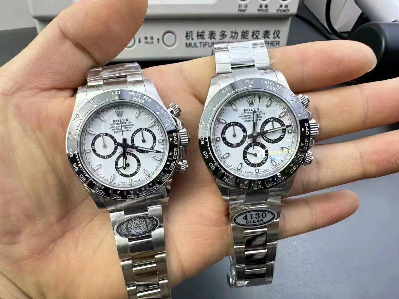 clean Factory c Factory 超A高仿复刻手表 Rolex  Cosmograph Daytona  Ditongna 新款4131 Movement 熊猫迪水泥灰m126500LN-0001，m126519ln-0006 wrist watch  / R810