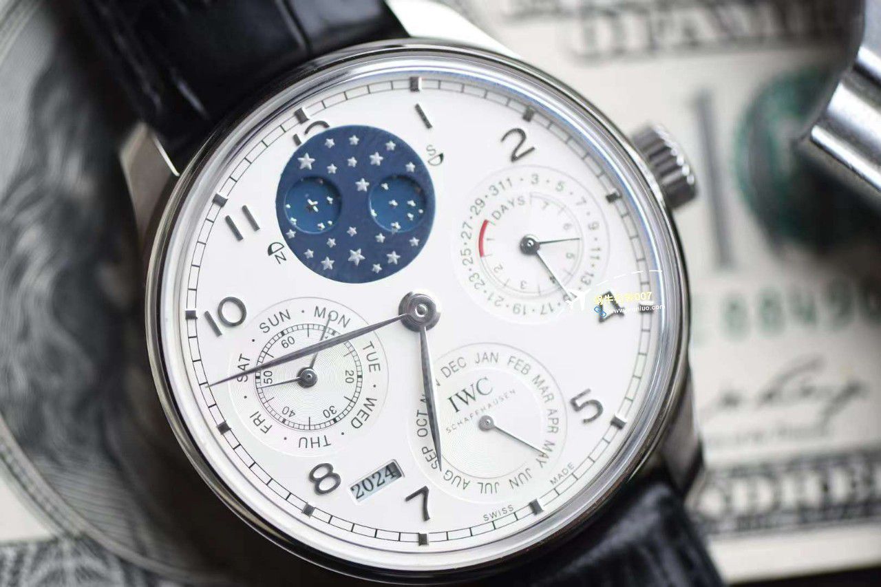 【 Video analysis 】APS Factory  IWC IWC葡萄牙系列万年历 wrist watch  IW503406超A复刻高仿手表 / AP626