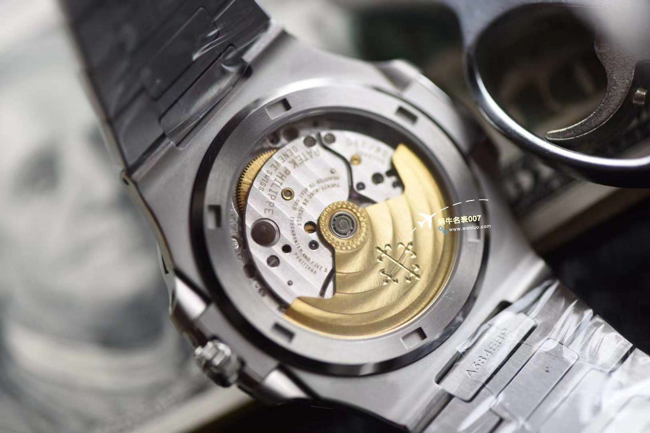 【 Video analysis 】3K一体机 PATEK PHILIPPE 绿色 Nautilus 一比一高仿复刻5711/1A-014手表 / BD386