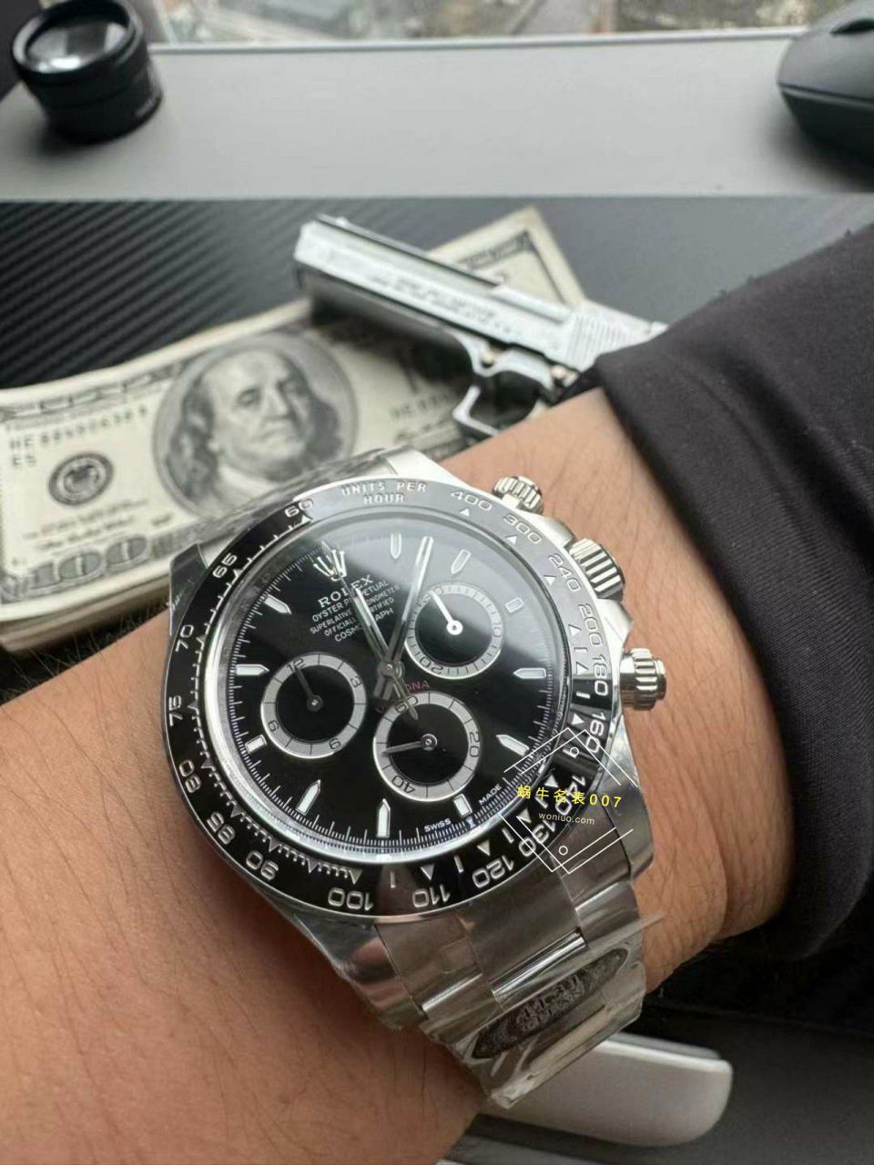 clean Factory 一比一复刻高仿4131 Movement  Rolex  Ditongna m126500ln-0002 wrist watch  / R811
