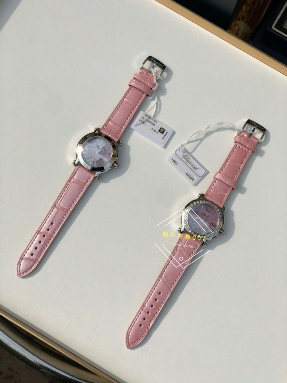 高端 copy customized 真钻 Chopard HAPPY SPORT系列女表278475-2002和278475-3004原单 wrist watch  / XB087