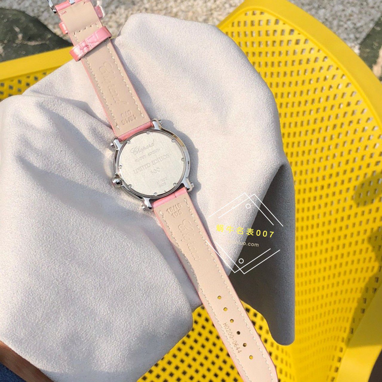 高端 copy customized 真钻 Chopard HAPPY SPORT系列女表278475-2002和278475-3004原单 wrist watch  / XB087