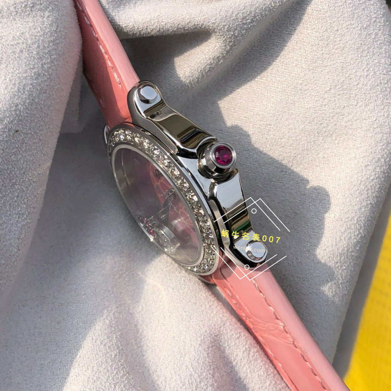 高端 copy customized 真钻 Chopard HAPPY SPORT系列女表278475-2002和278475-3004原单 wrist watch  / XB087