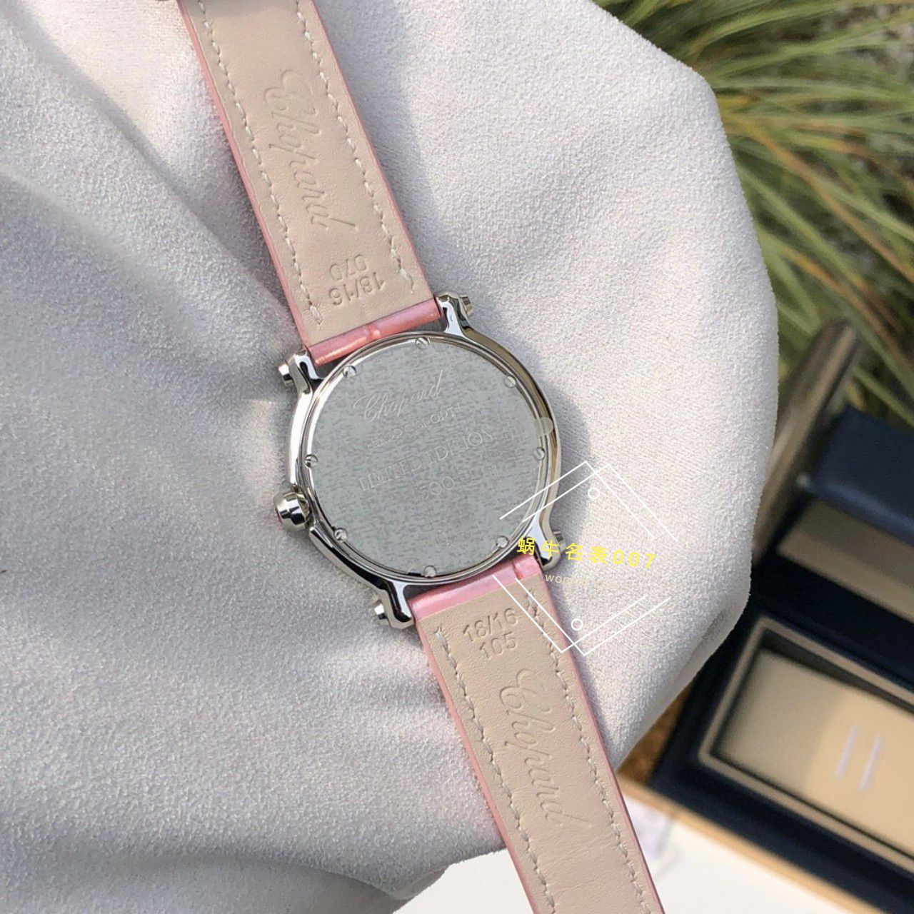 高端 copy customized 真钻 Chopard HAPPY SPORT系列女表278475-2002和278475-3004原单 wrist watch  / XB087