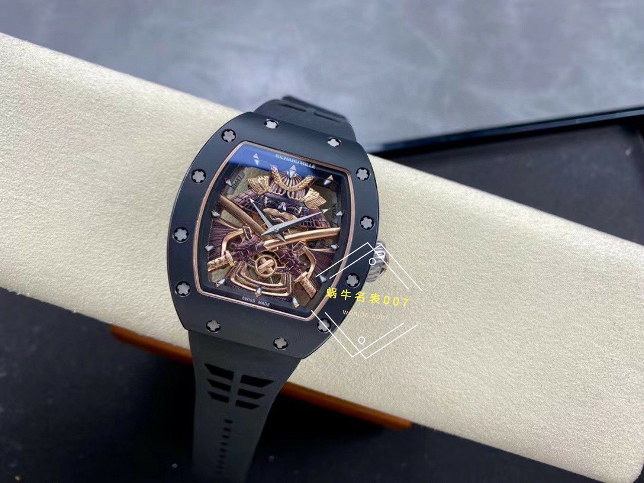 YS Factory  top 复刻高仿 RICHARD MILLE RM47黑武士一体机真 Tourbillon 手表 / YSRM47