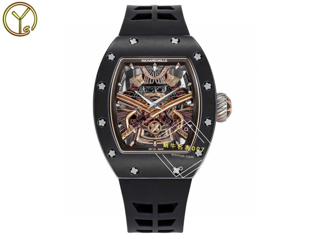 YS Factory  top 复刻高仿 RICHARD MILLE RM47黑武士一体机真 Tourbillon 手表 / YSRM47