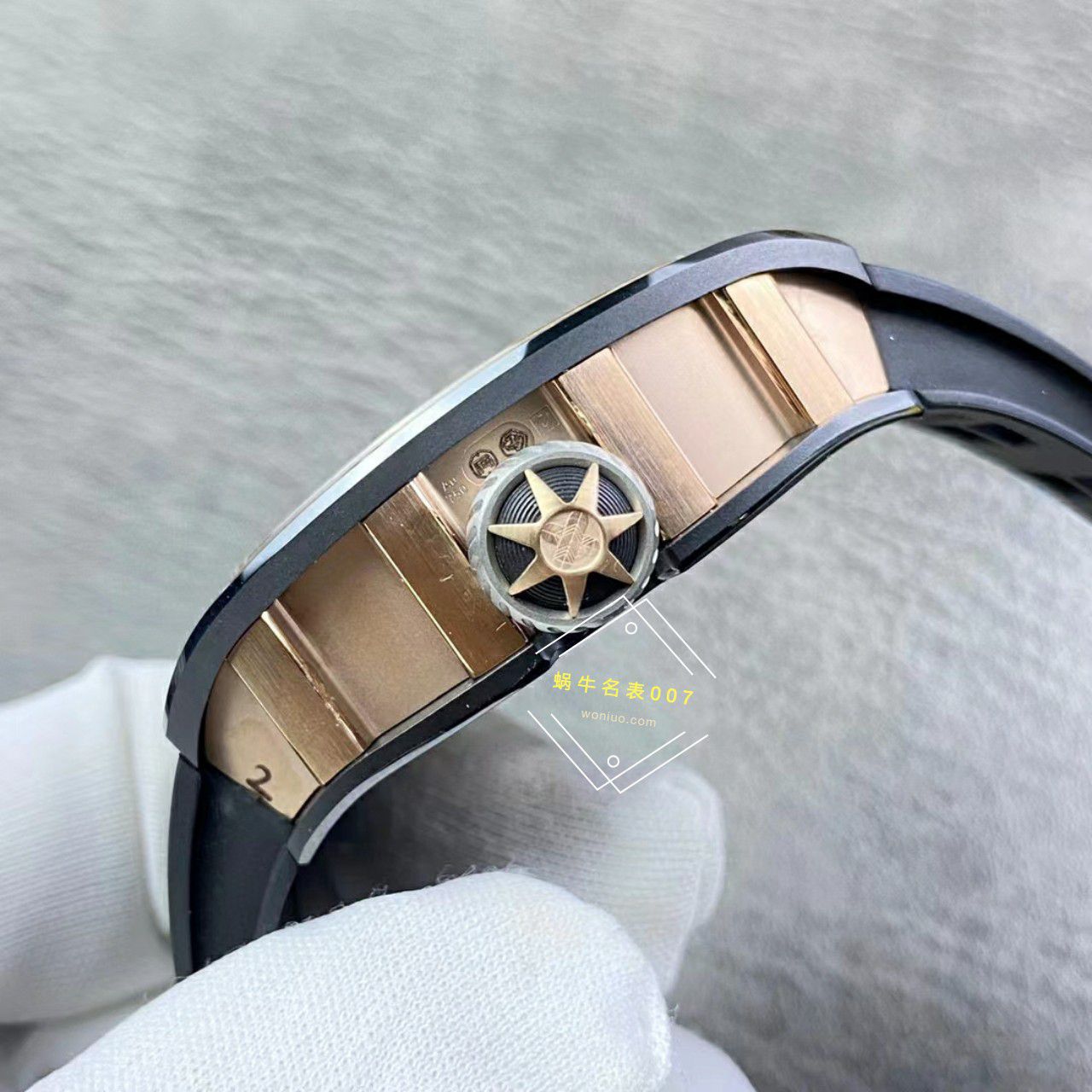 YS Factory  top 复刻高仿 RICHARD MILLE RM47黑武士一体机真 Tourbillon 手表 / YSRM47
