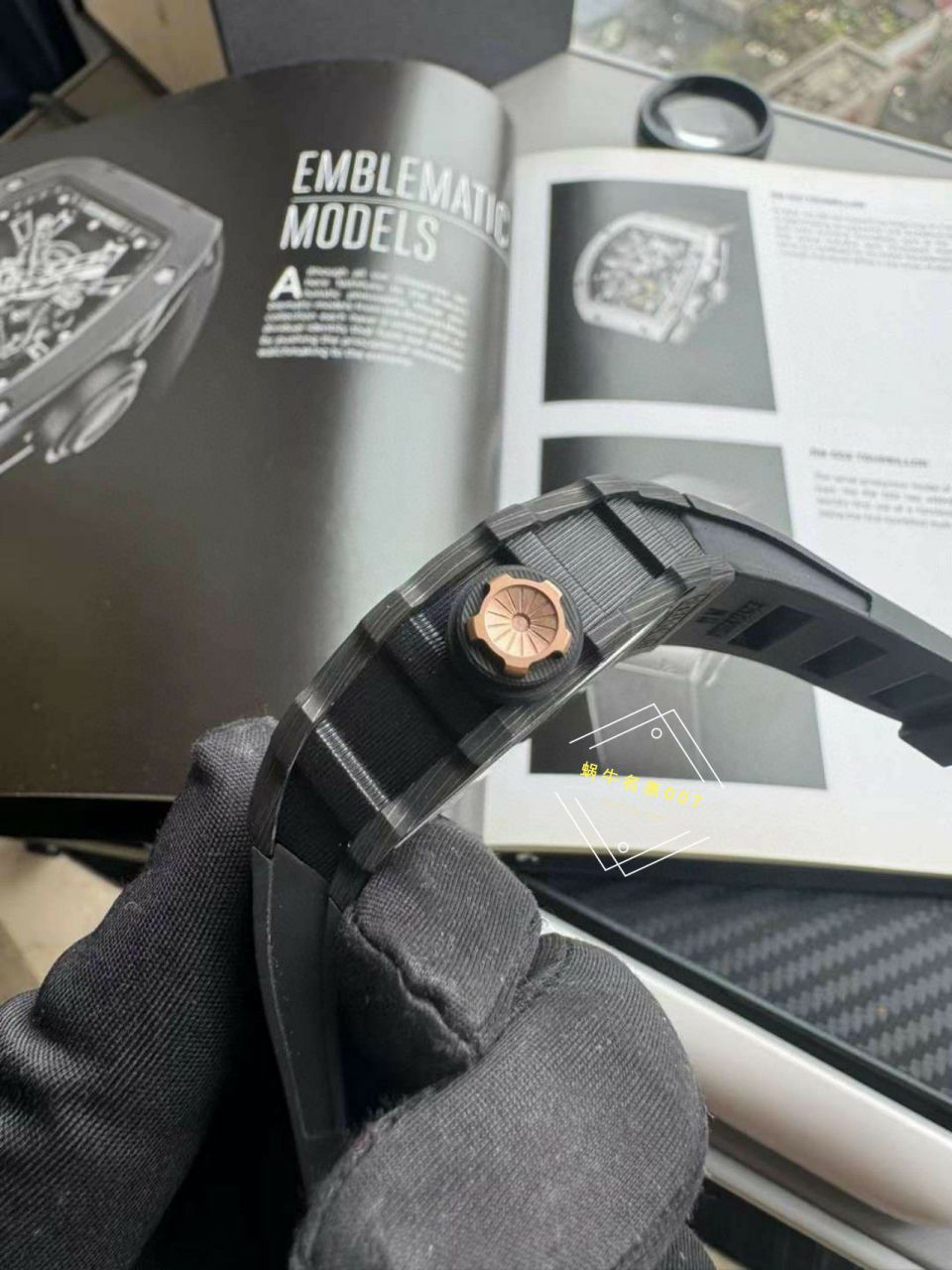 VVS新品 RICHARD MILLE 米尔超A1比1高仿手表RM12-01 NTPT Tourbillon  wrist watch  / VVSRM1201
