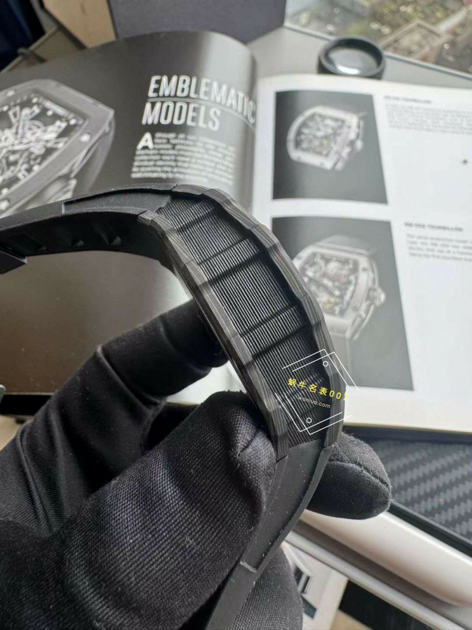 VVS新品 RICHARD MILLE 米尔超A1比1高仿手表RM12-01 NTPT Tourbillon  wrist watch  / VVSRM1201