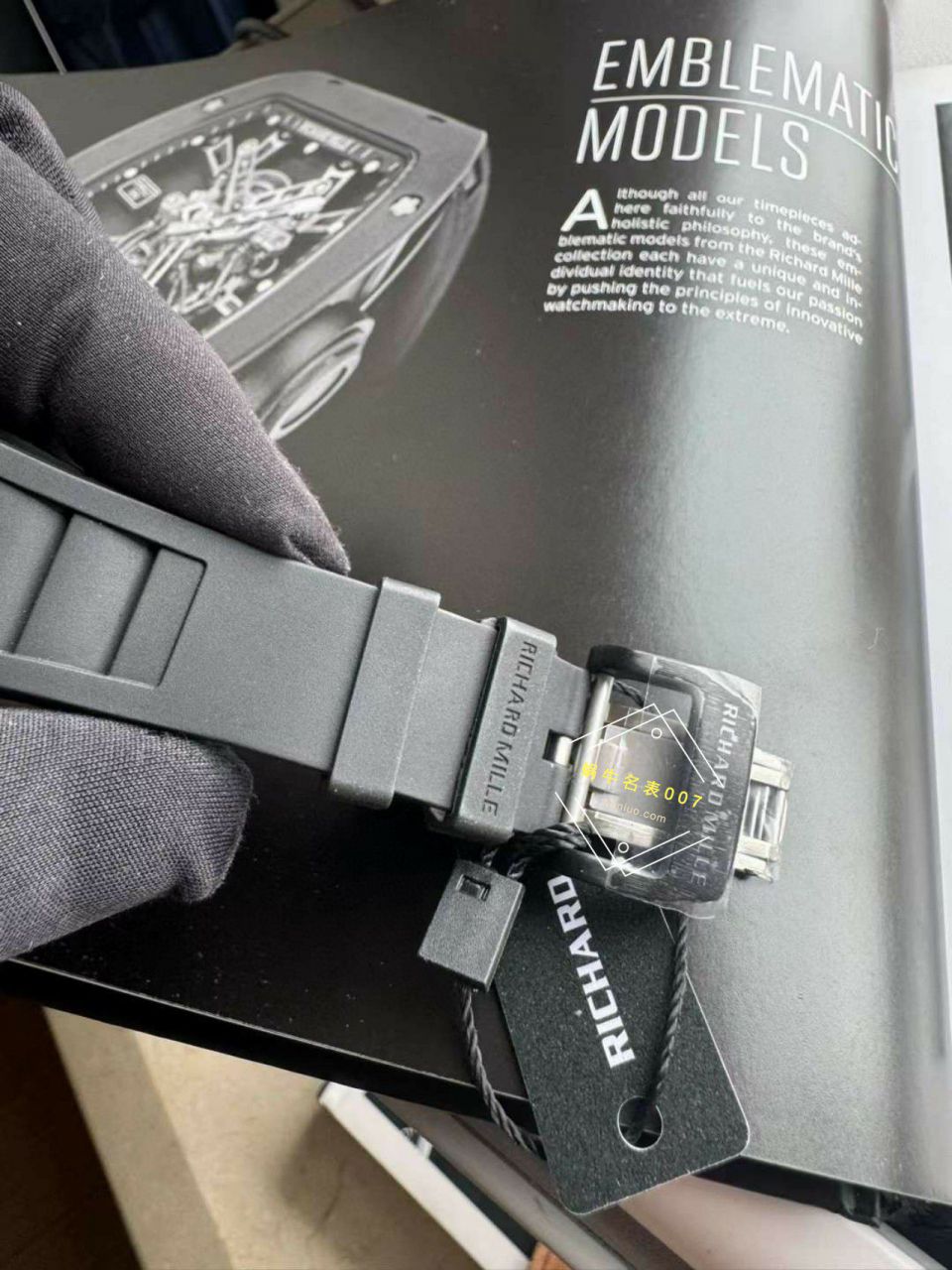 VVS新品 RICHARD MILLE 米尔超A1比1高仿手表RM12-01 NTPT Tourbillon  wrist watch  / VVSRM1201