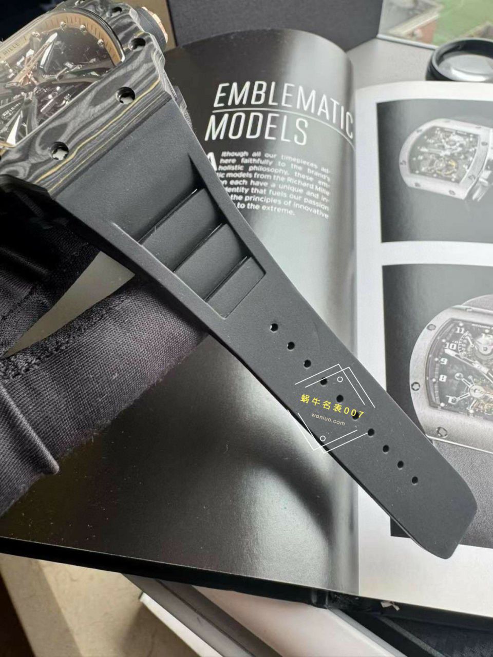 VVS新品 RICHARD MILLE 米尔超A1比1高仿手表RM12-01 NTPT Tourbillon  wrist watch  / VVSRM1201