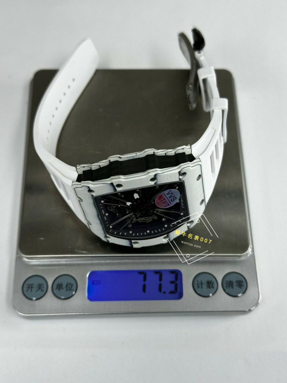 VVS新品 RICHARD MILLE 米尔超A1比1高仿手表RM12-01 NTPT Tourbillon  wrist watch  / VVSRM1201