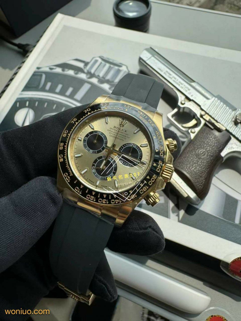 clean Factory 一比一复刻手表 Rolex 高仿余文乐4131 Ditongna m126518ln-0012 / R823