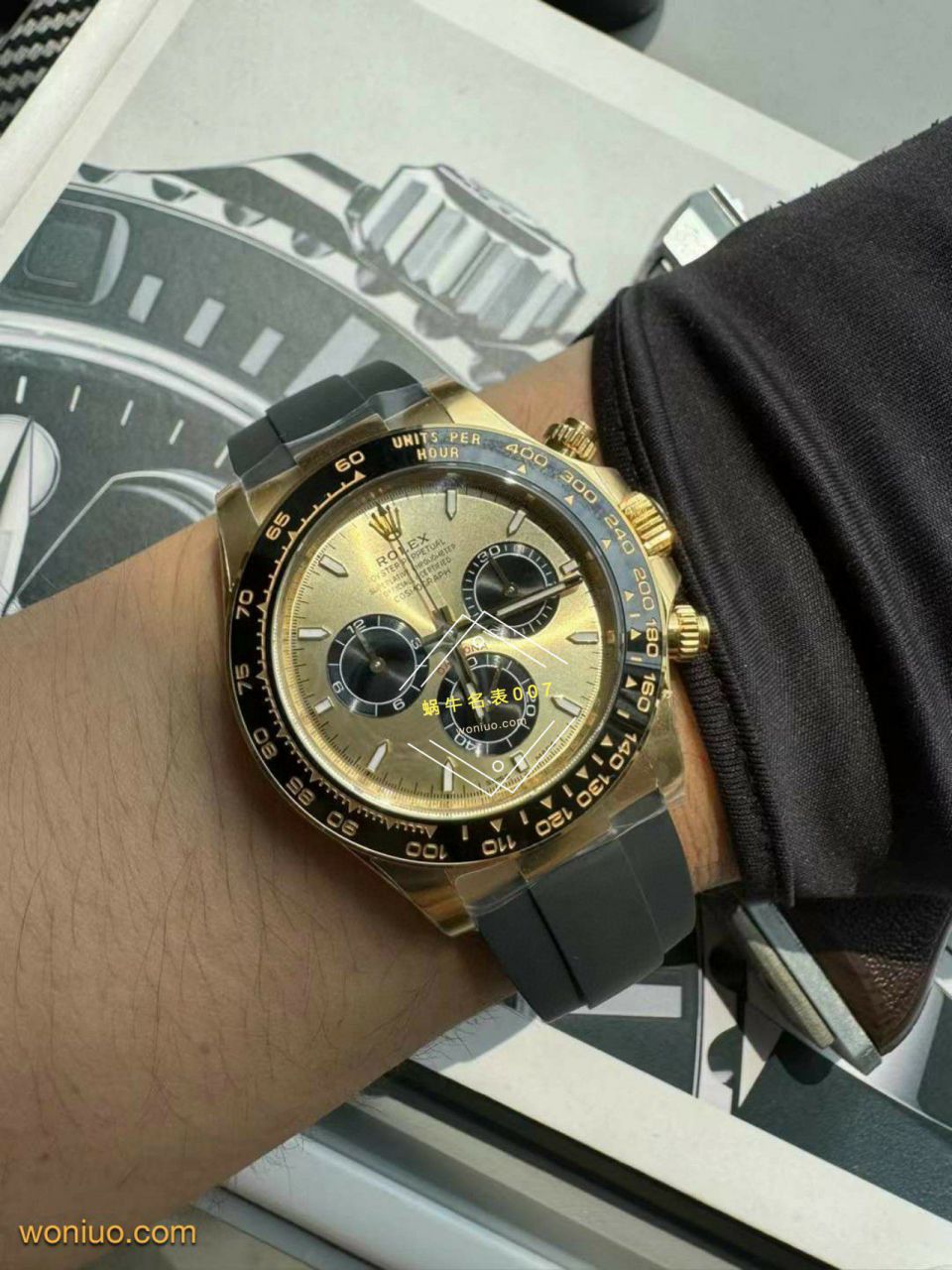 clean Factory 一比一复刻手表 Rolex 高仿余文乐4131 Ditongna m126518ln-0012 / R823