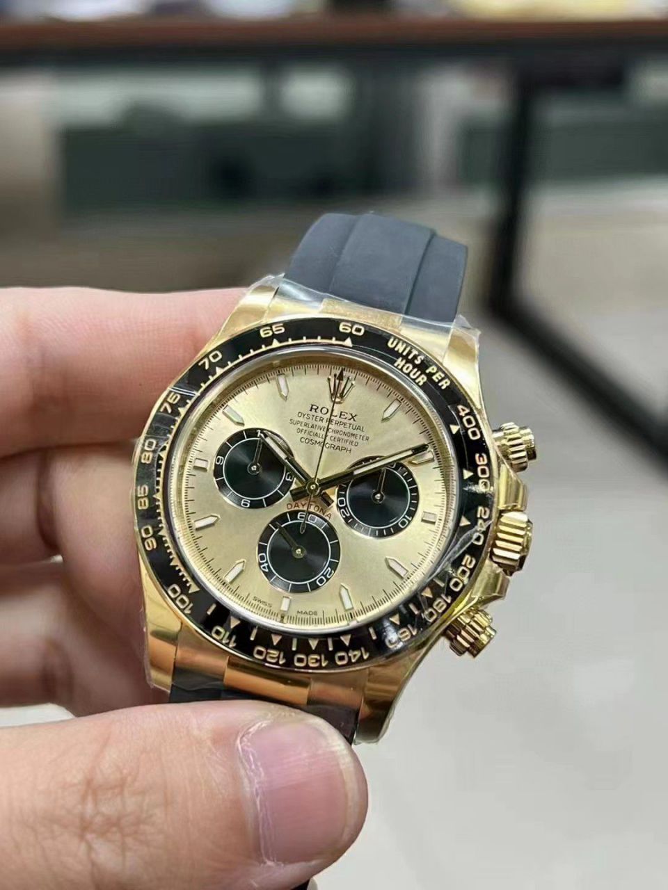clean Factory 一比一复刻手表 Rolex 高仿余文乐4131 Ditongna m126518ln-0012 / R823