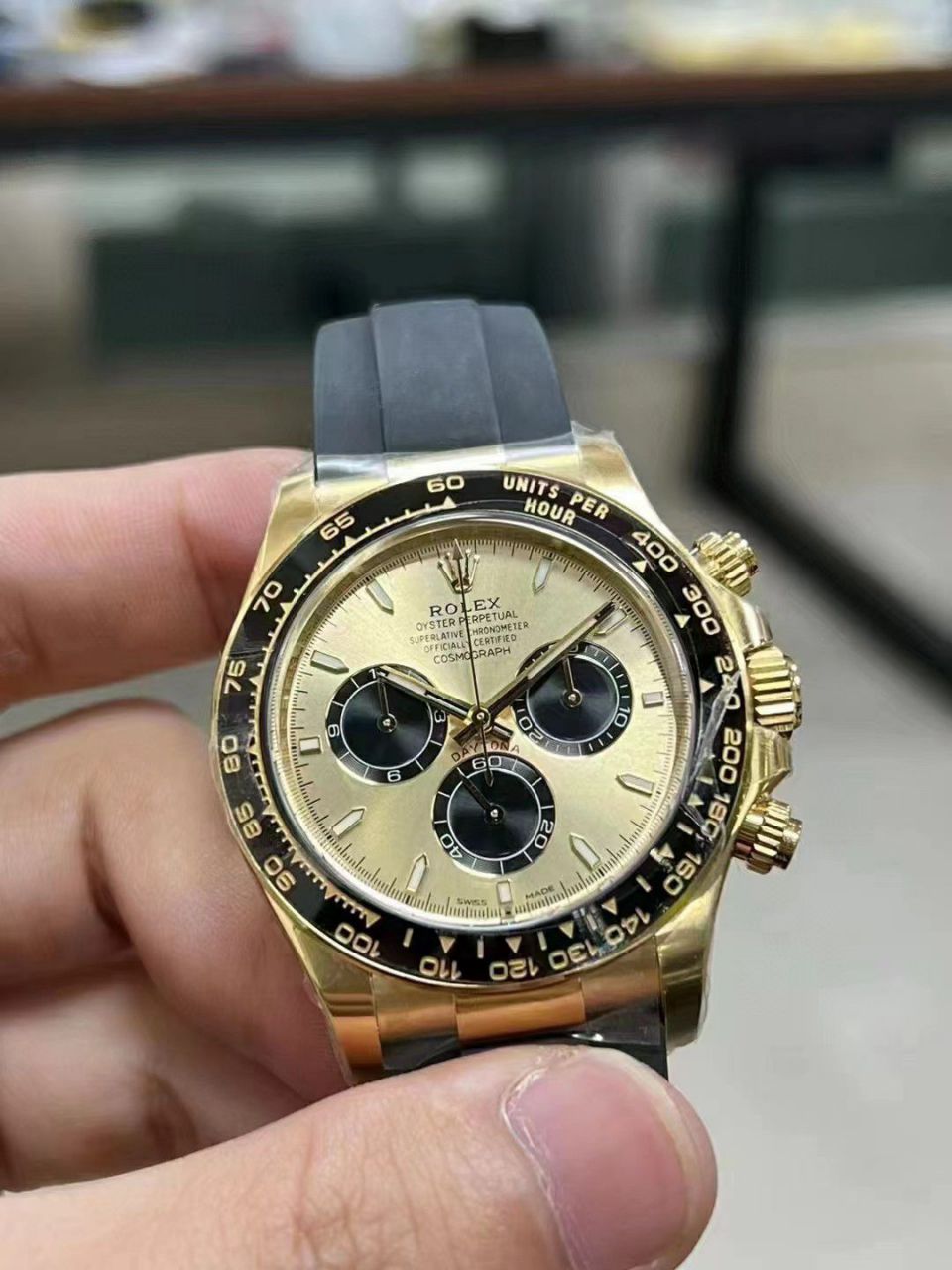 clean Factory 一比一复刻手表 Rolex 高仿余文乐4131 Ditongna m126518ln-0012 / R823