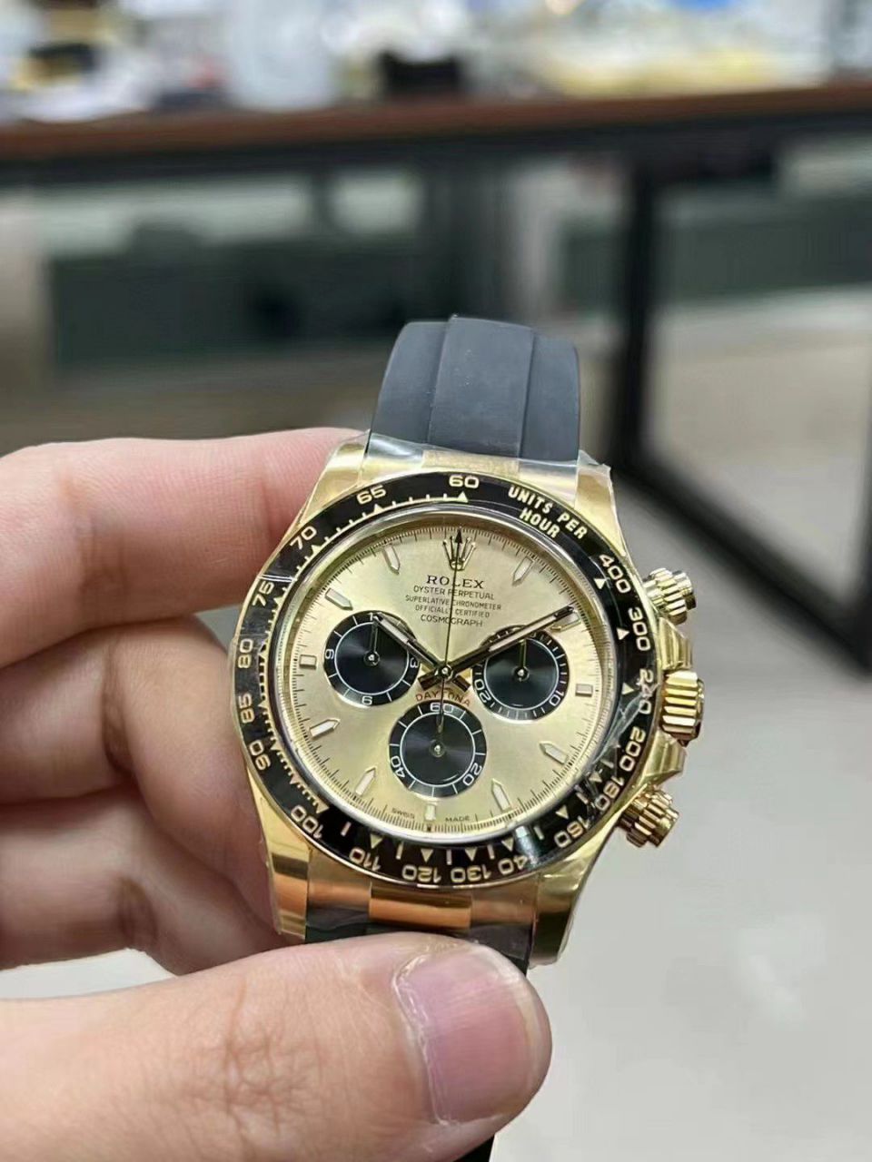 clean Factory 一比一复刻手表 Rolex 高仿余文乐4131 Ditongna m126518ln-0012 / R823