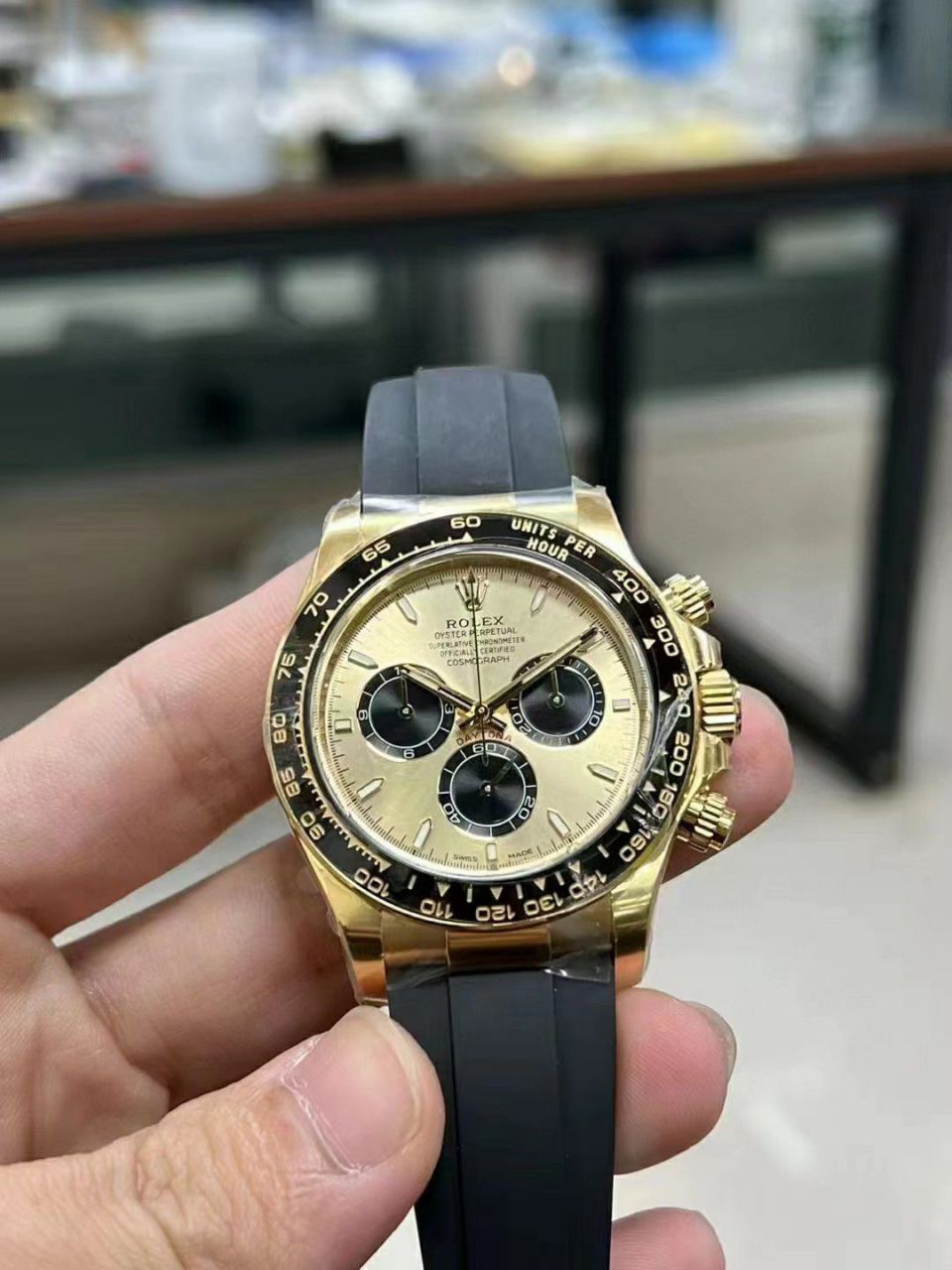 clean Factory 一比一复刻手表 Rolex 高仿余文乐4131 Ditongna m126518ln-0012 / R823