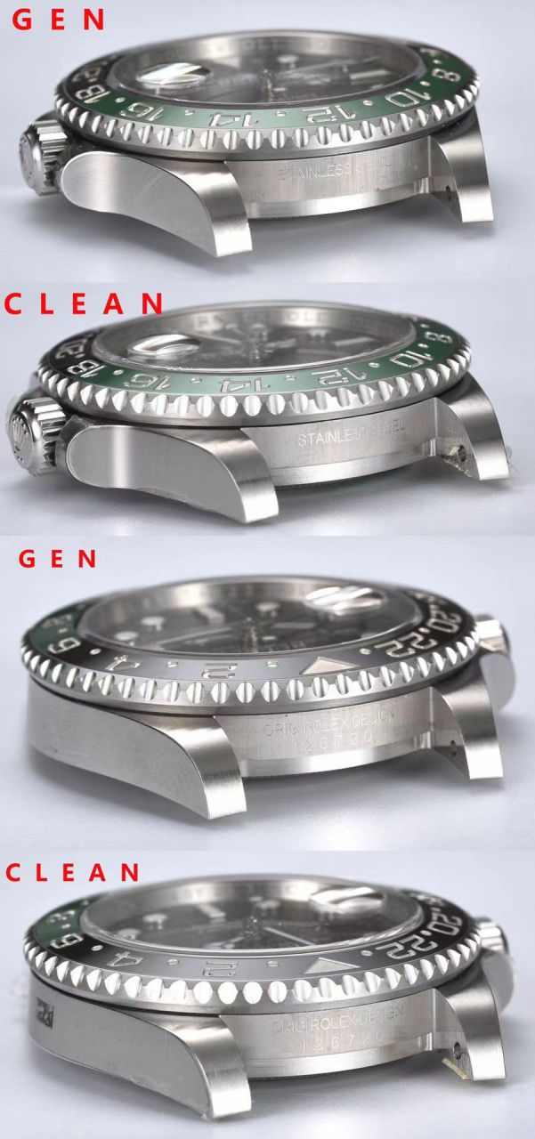 clean左撇子雪碧圈 Rolex  GMT MASTER II一比一复刻高仿手表m126720vtnr-0002  / R825