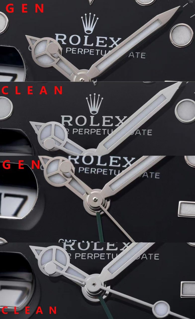 clean左撇子雪碧圈 Rolex  GMT MASTER II一比一复刻高仿手表m126720vtnr-0002  / R825