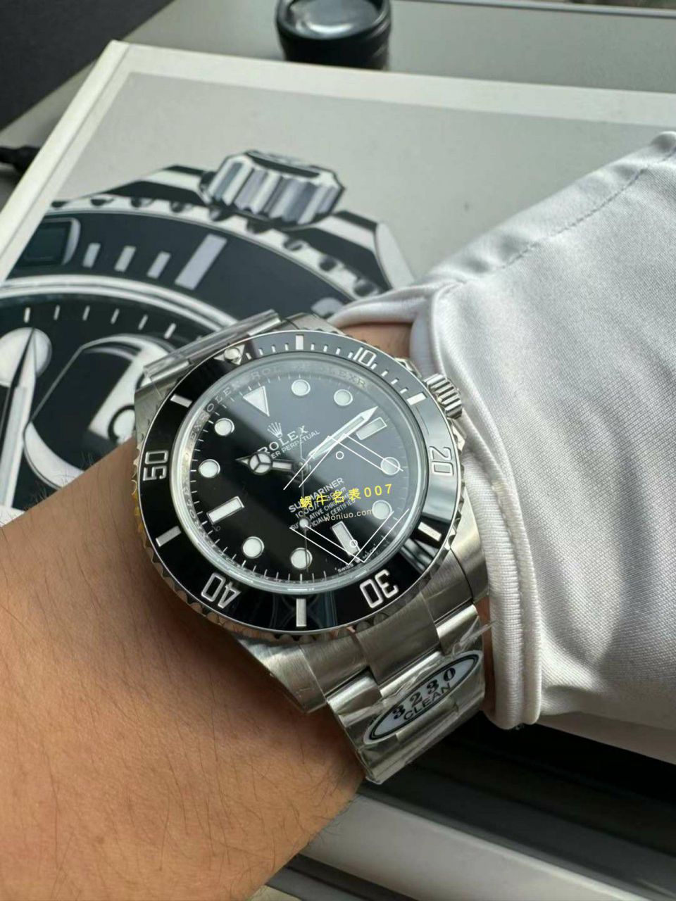 【 Video analysis 】clean Factory  Rolex  Submariner 型41mm无历水鬼m124060-0001 top 复刻高仿手表 / R826