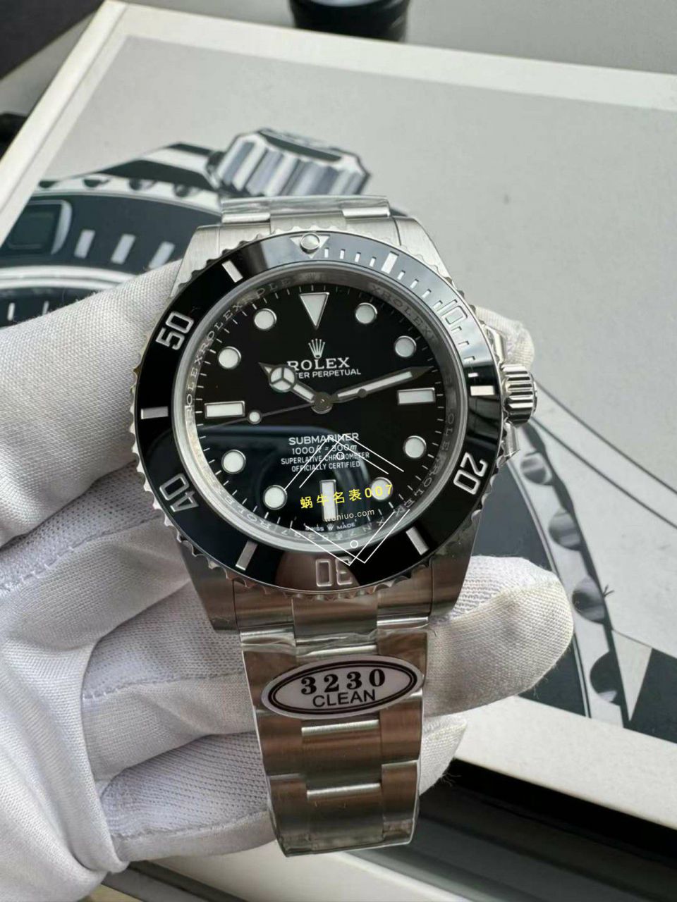 【 Video analysis 】clean Factory  Rolex  Submariner 型41mm无历水鬼m124060-0001 top 复刻高仿手表 / R826