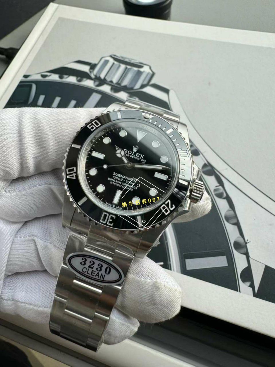 【 Video analysis 】clean Factory  Rolex  Submariner 型41mm无历水鬼m124060-0001 top 复刻高仿手表 / R826