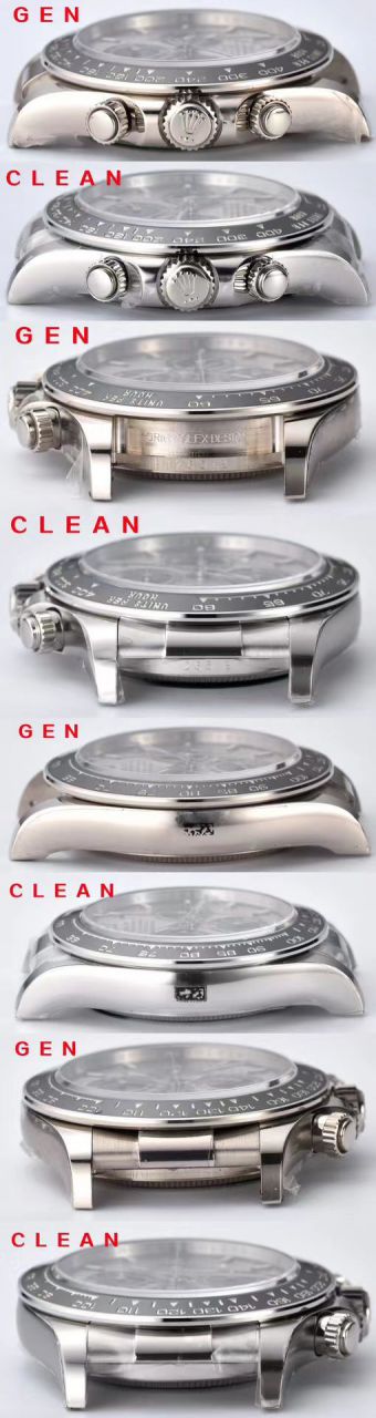 clean Rolex  Cosmograph Daytona  Ditongna  top 复刻高仿4131水泥灰m126519ln-0006 wrist watch  / R830