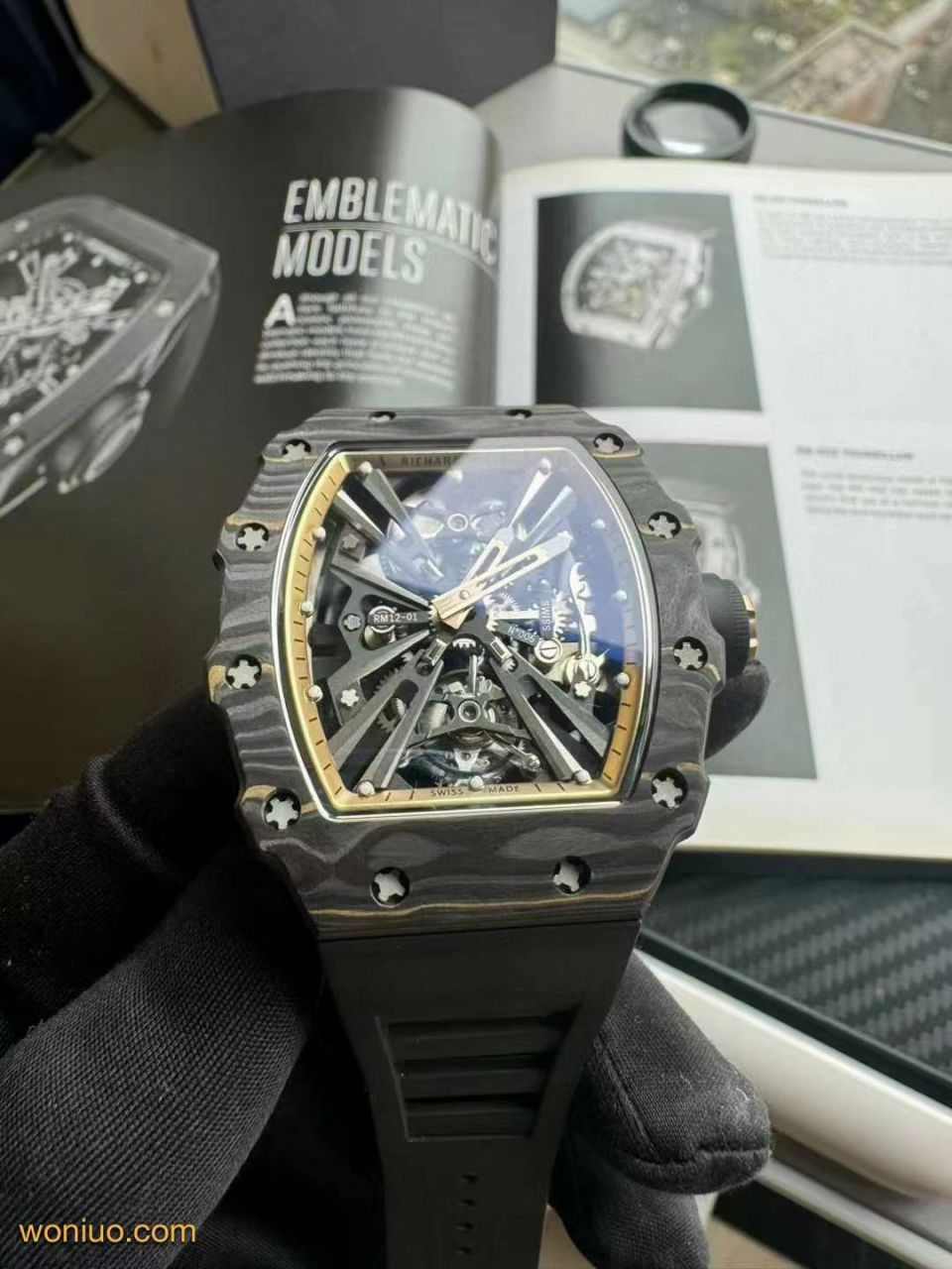  Video analysis  RICHARD MILLE  top 复刻高仿RICHARD MILLE   top 复刻RM 12-01手表 / RM1201AAA