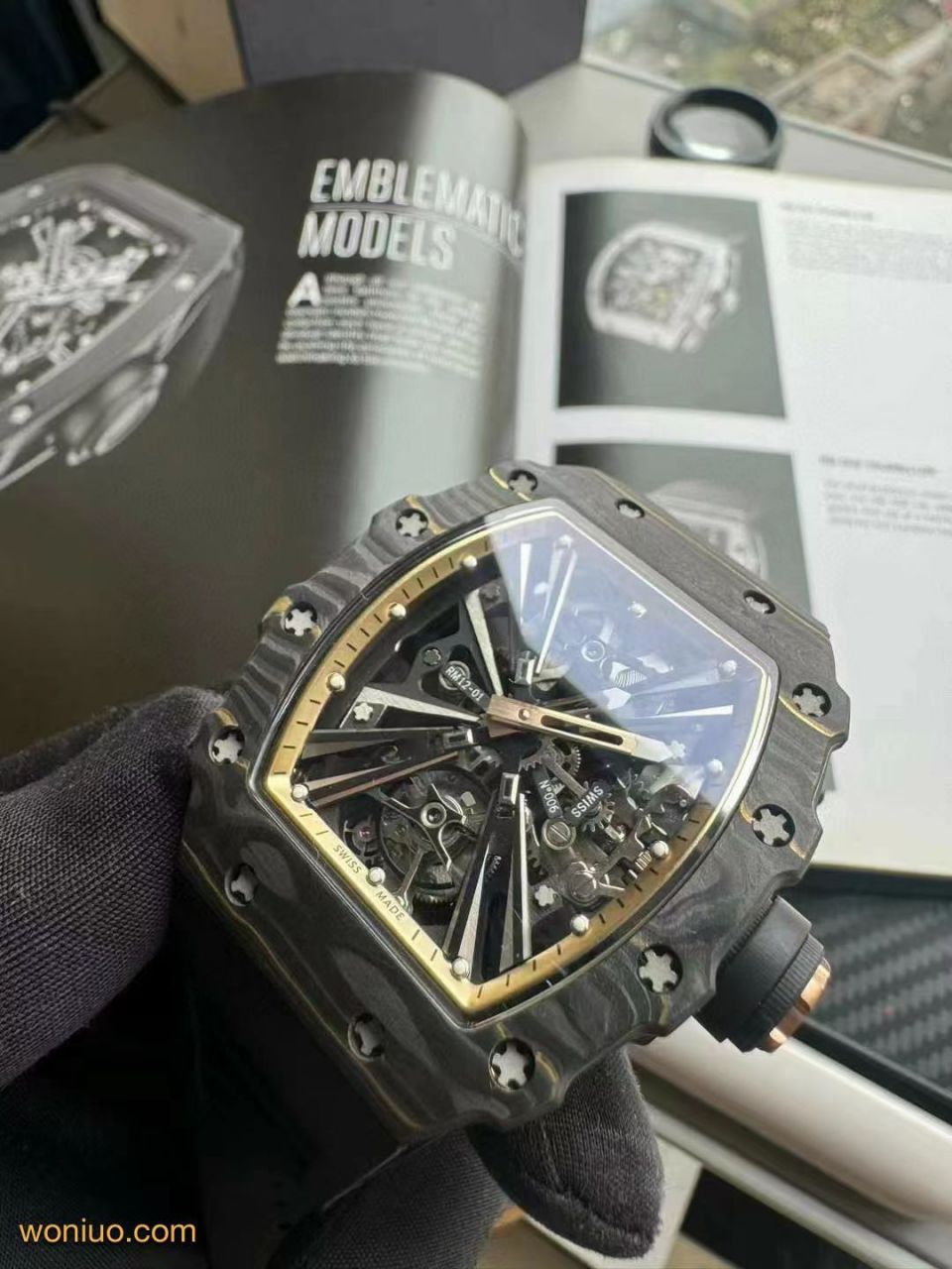  Video analysis  RICHARD MILLE  top 复刻高仿RICHARD MILLE   top 复刻RM 12-01手表 / RM1201AAA
