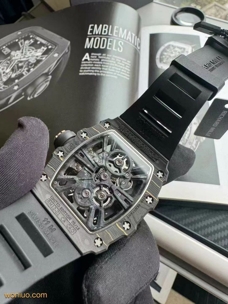  Video analysis  RICHARD MILLE  top 复刻高仿RICHARD MILLE   top 复刻RM 12-01手表 / RM1201AAA