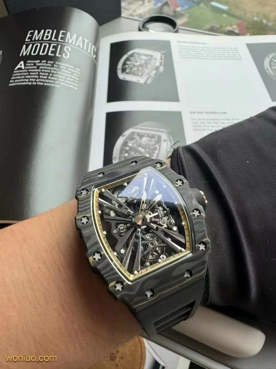  Video analysis  RICHARD MILLE  top 复刻高仿RICHARD MILLE   top 复刻RM 12-01手表 / RM1201AAA