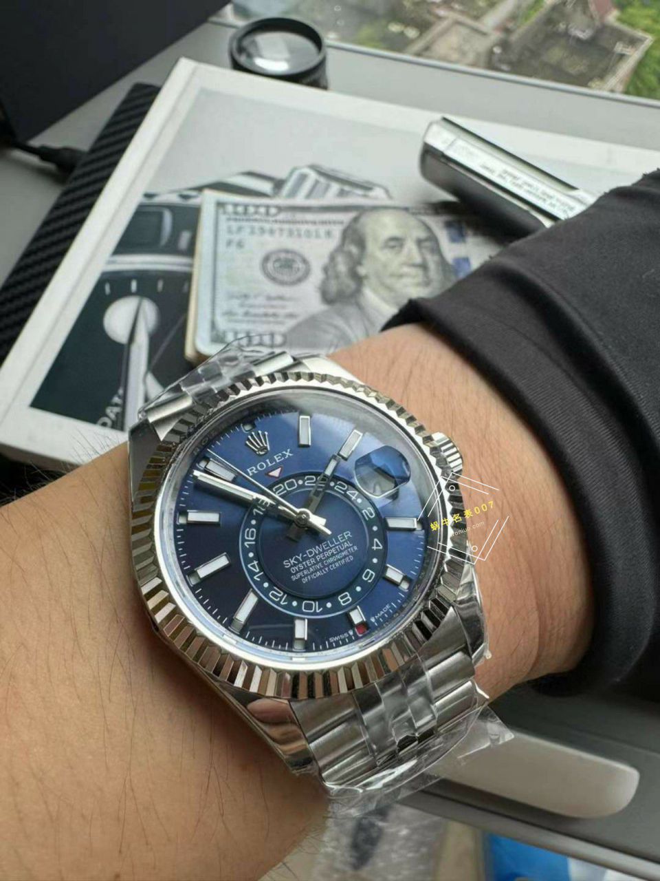  Video analysis  Rolex Sky-Dweller纵航天行者一比一高仿手表m336934-0005，m336934-0008，m336934-0004，m336934-0002 wrist watch  / R832