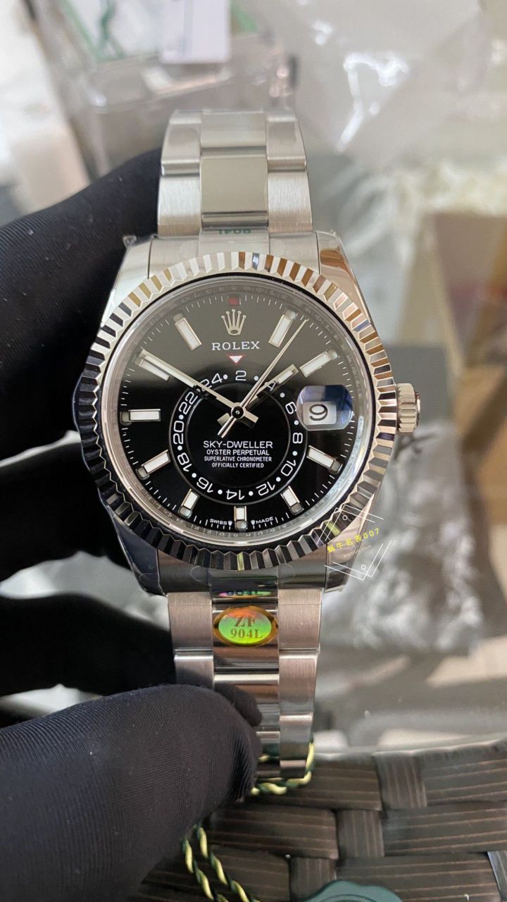  Video analysis  Rolex Sky-Dweller纵航天行者一比一高仿手表m336934-0005，m336934-0008，m336934-0004，m336934-0002 wrist watch  / R832