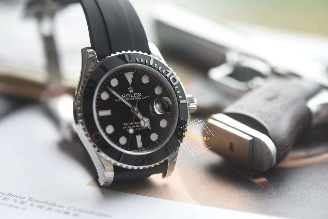  Video analysis VS Factory  Adding weight 版 Rolex 42 Yacht-Master m226659-0002 top 复刻高仿手表 / R833
