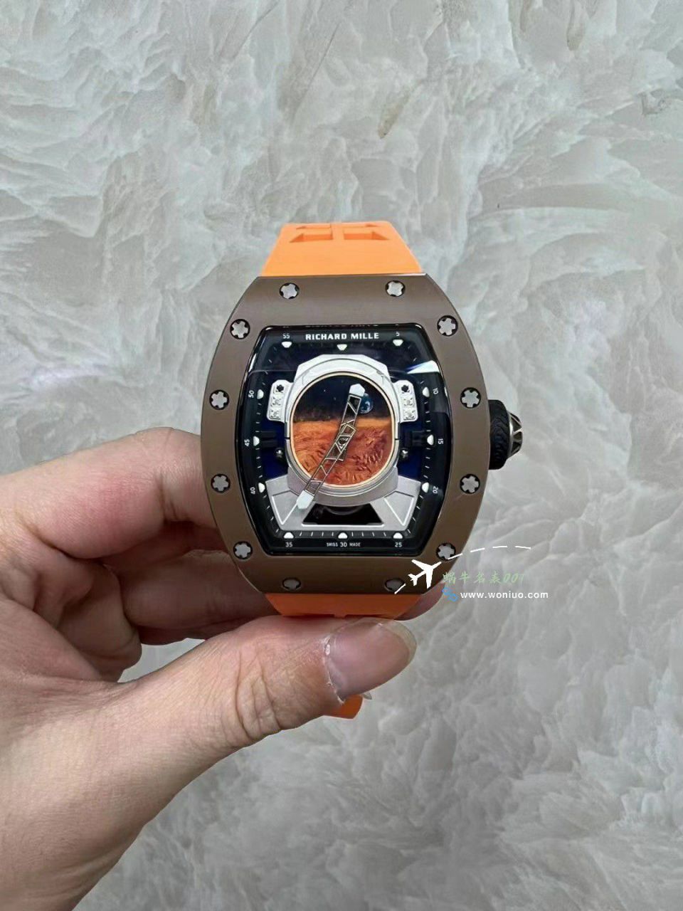 YS Factory  top 复刻高仿手表RICHARD MILLE理查米尔（Richard Mille）男士系列RM52-05 PHARRELL WILLIAMS  Tourbillon  wrist watch  / RM52-05