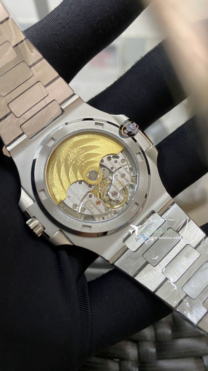 3k Factory 超A复刻 PATEK PHILIPPE  Nautilus 钻圈高仿5711/1300A-001 wrist watch  / BD390