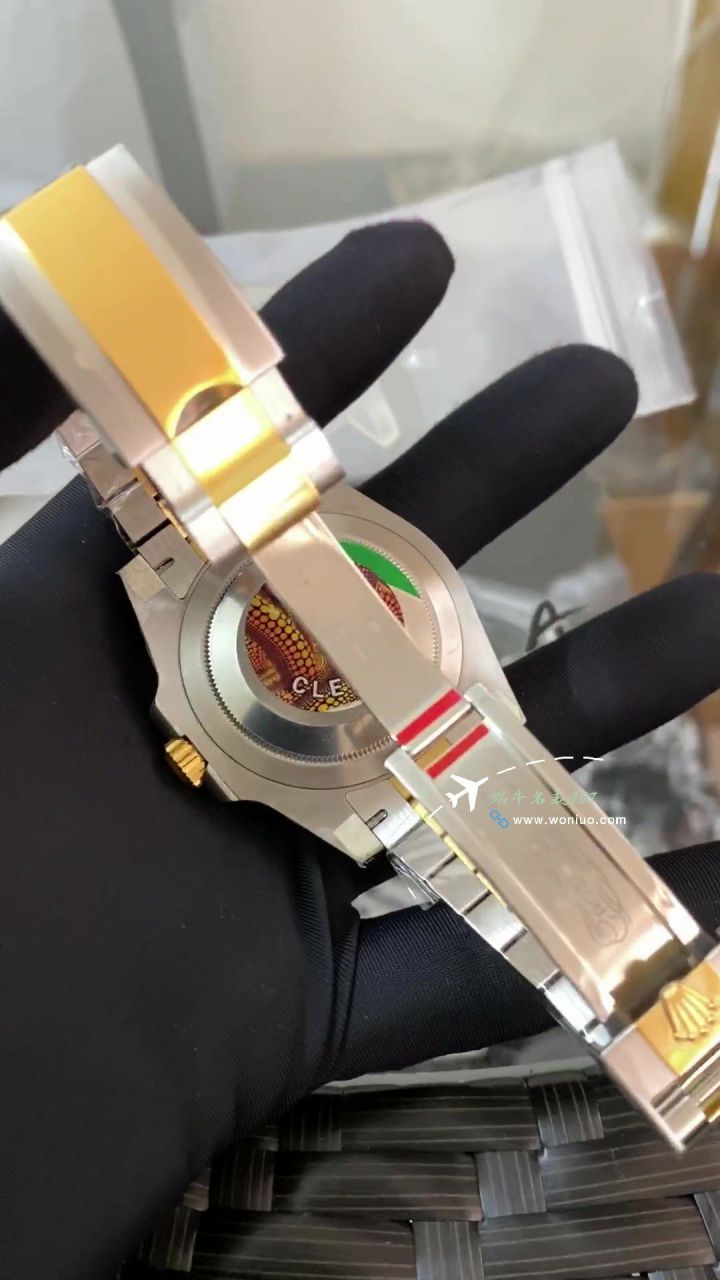 clean Rolex 一比一复刻高仿手表 GMT MASTER 皮蛋圈m126713grnr-0001 wrist watch  / R838