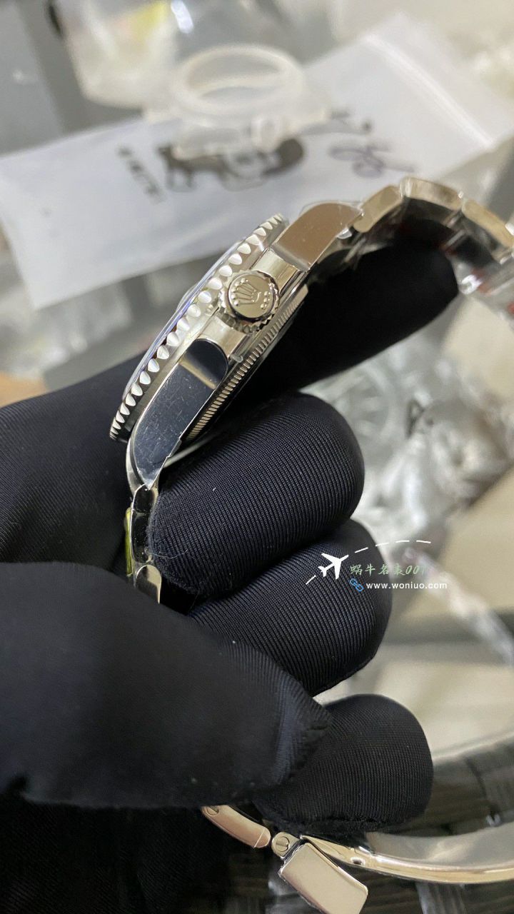 clean Rolex  top 高仿复刻 GMT MASTER II国米圈m126710blnr-0002 wrist watch  / R837