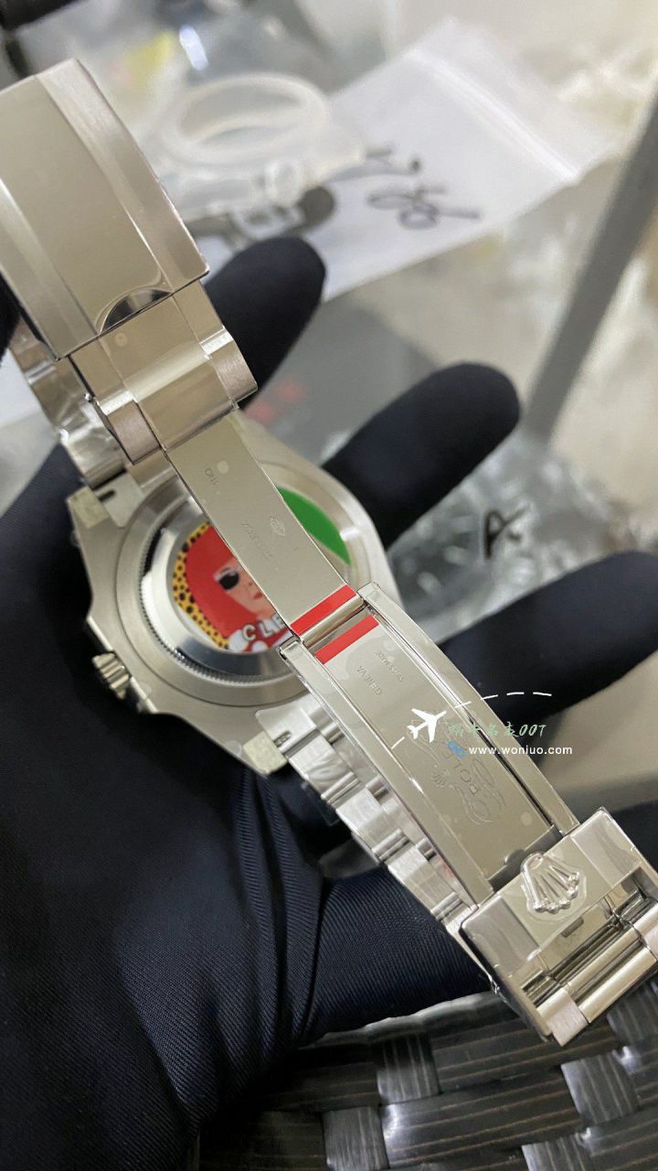 clean Rolex  top 高仿复刻 GMT MASTER II国米圈m126710blnr-0002 wrist watch  / R837