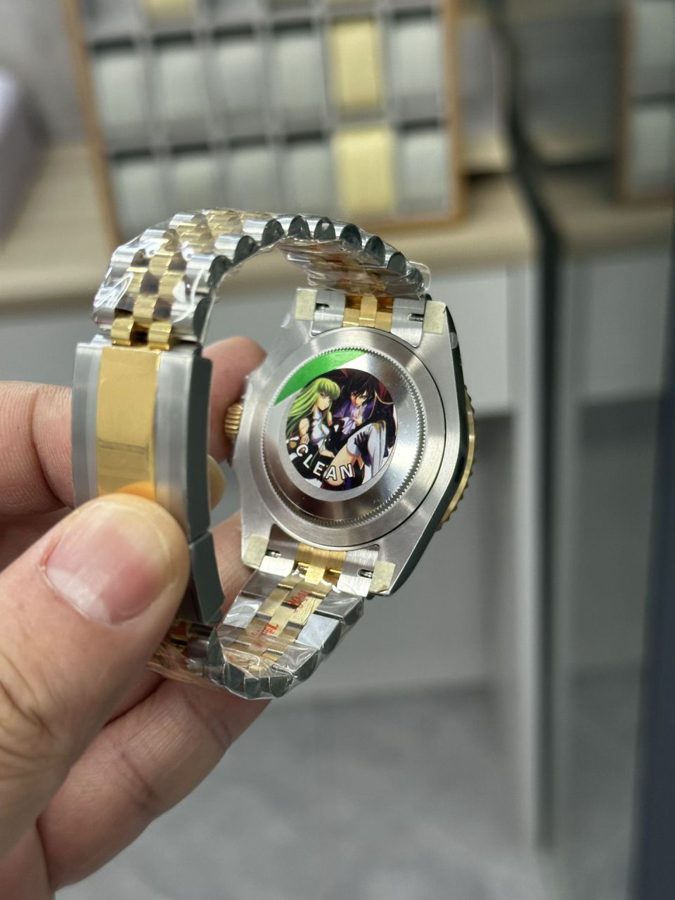 clean Rolex 一比一复刻高仿手表 GMT MASTER 皮蛋圈m126713grnr-0001 wrist watch  / R838