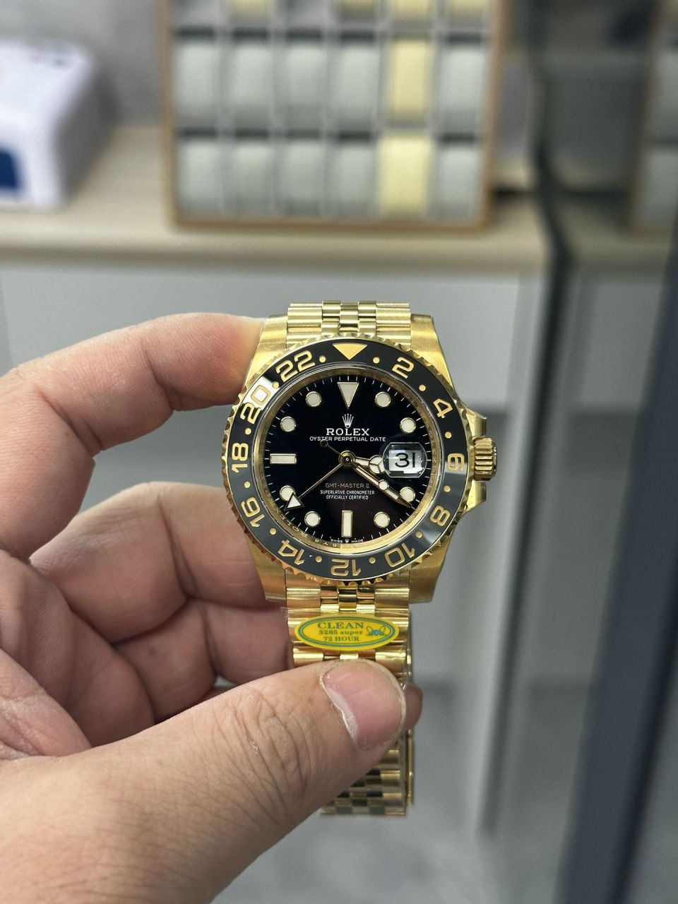 clean Rolex 一比一复刻高仿手表 GMT MASTER 皮蛋圈m126713grnr-0001 wrist watch  / R838